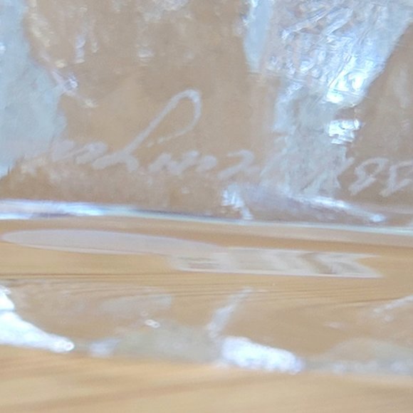 Vintage Mats Jonasson Art Glass Baby Seal - Picture 7 of 7